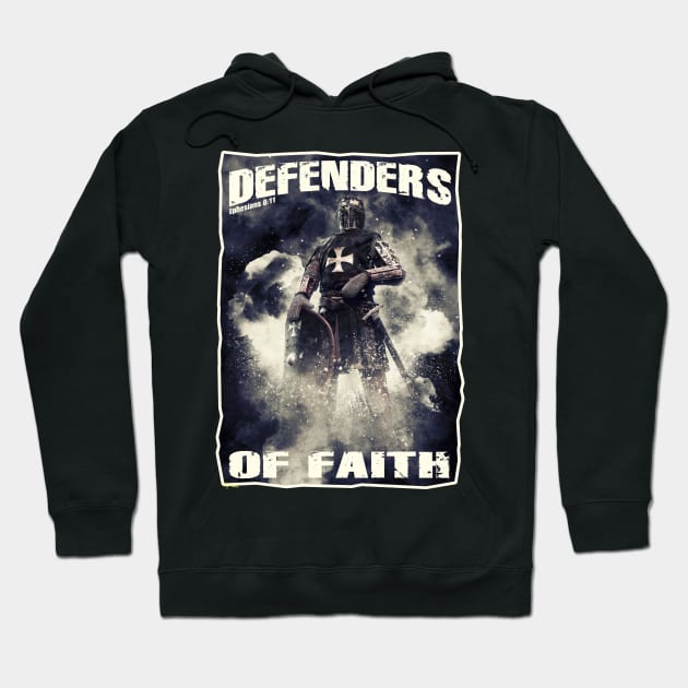 DEFENDERS OF FAITH KNIGHT'S BATTLE ARMOR Hoodie by ejsulu